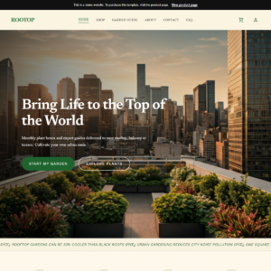 Rootop Urban Garden Subscriptions