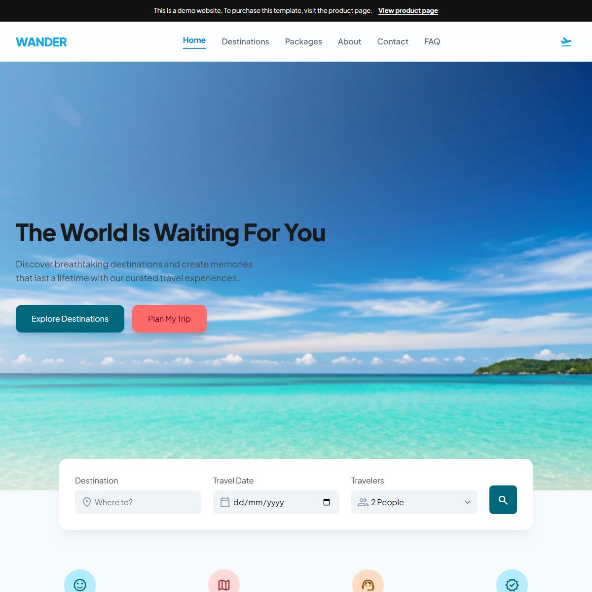 Wander Travel Agency Portal